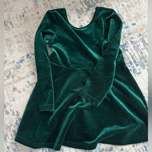 The Children's Place Other - 2T Children’s Place Elegant Green Velvet Kids Dress